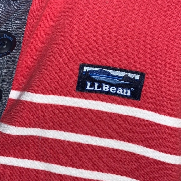 Striped LLBean Pullover - Picture 2 of 4